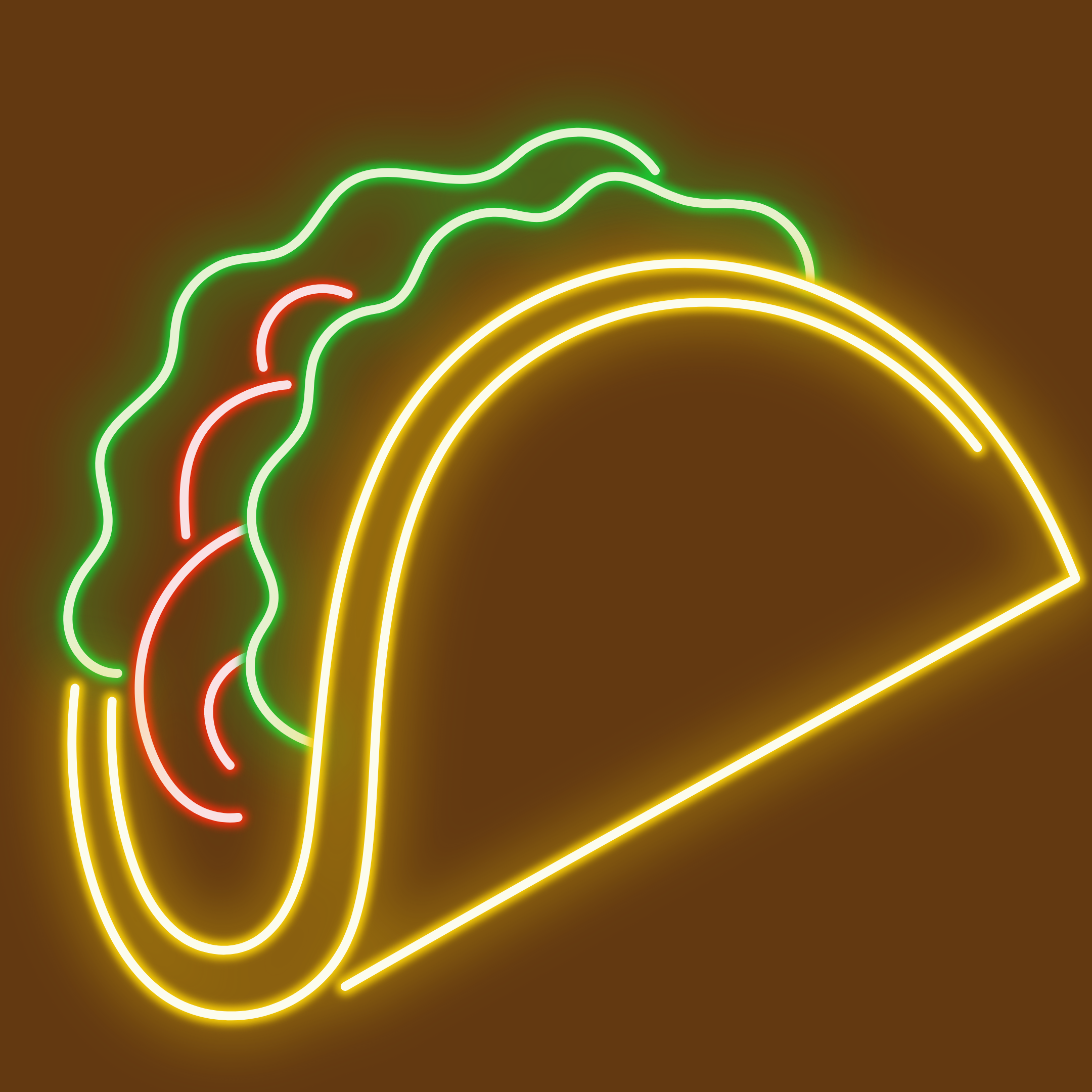neon taco