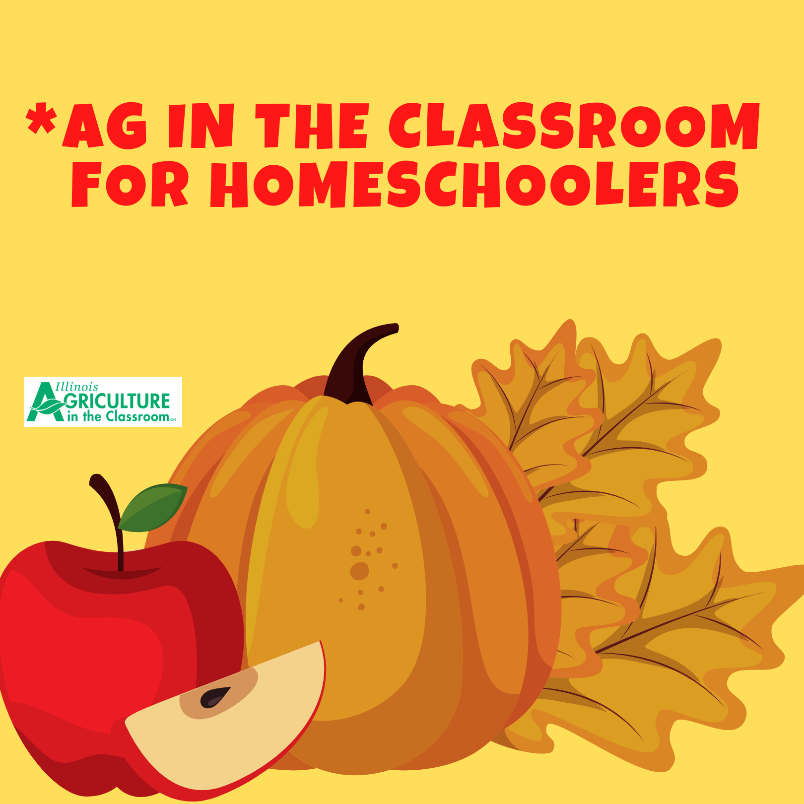 *Ag in the classroom apples and pumpkins