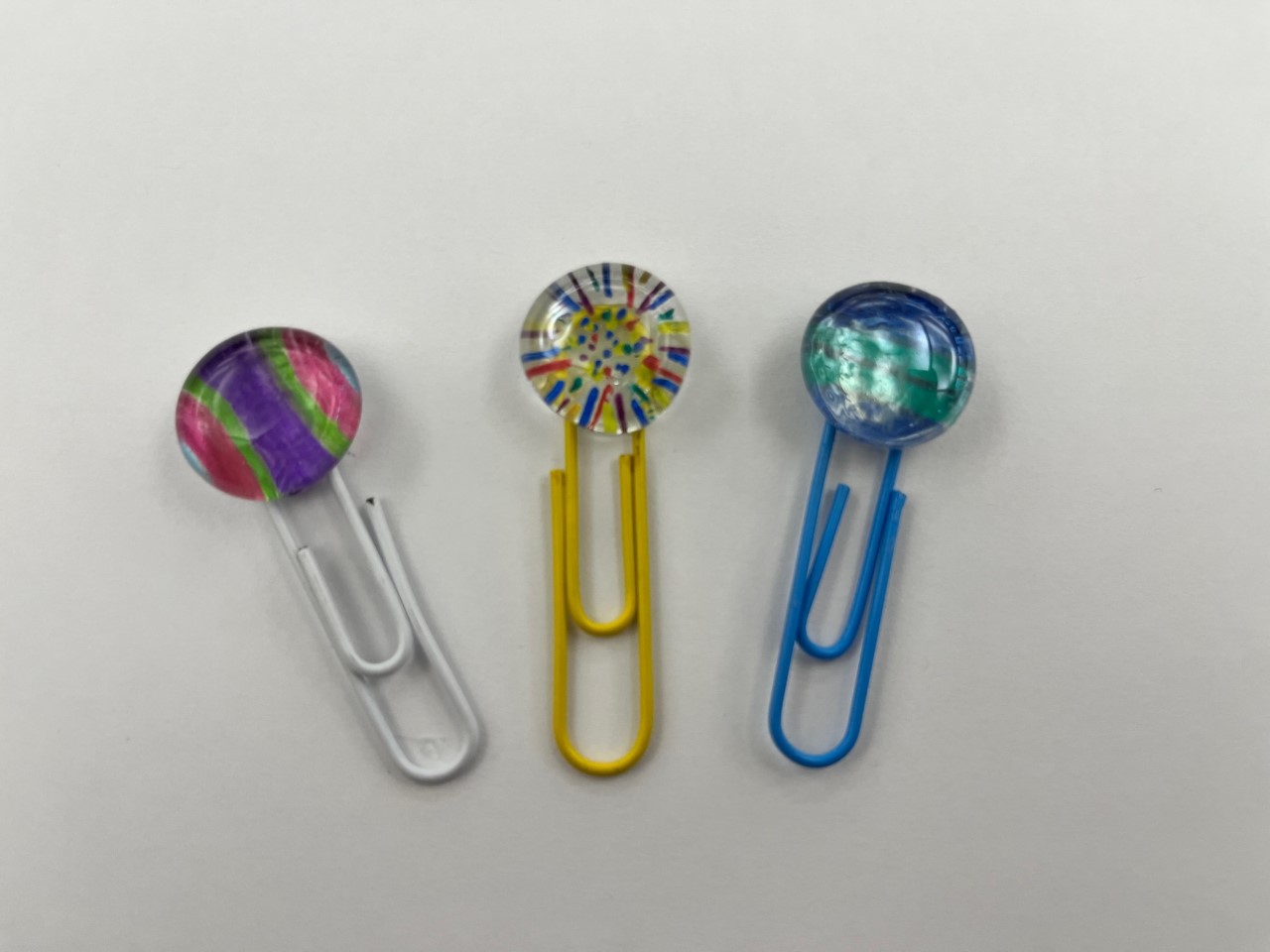 Glass bead bookmarks