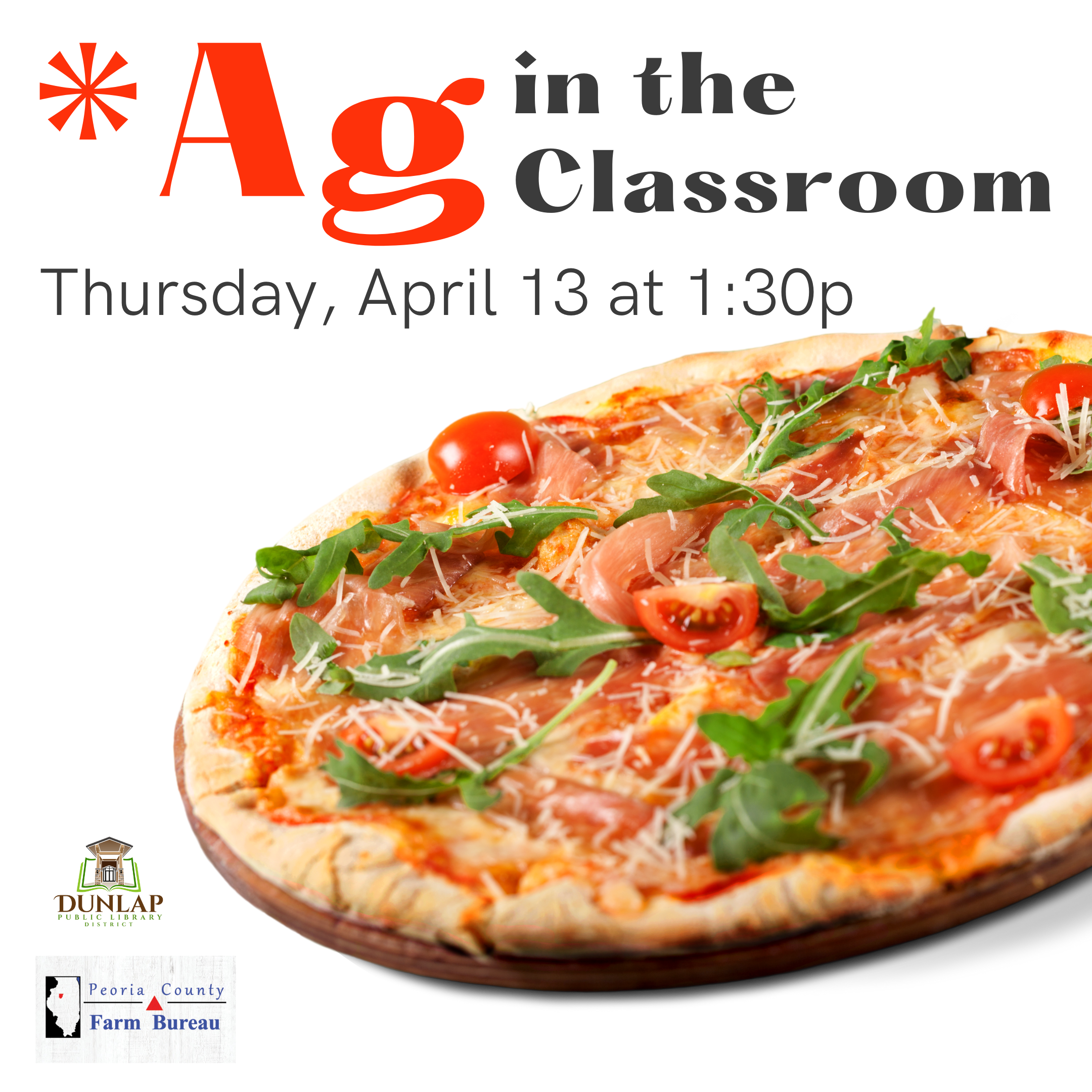 ag in the classroom april pizza