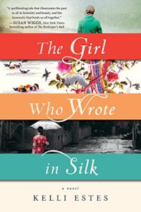 The girl who wrote in silk book cover