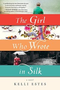 The girl who wrote in silk book cover